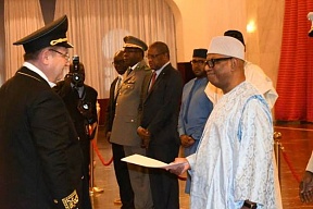 La remise des lettres de créances du 8 août 2019 La remise des lettres de créances du 8 août 2019